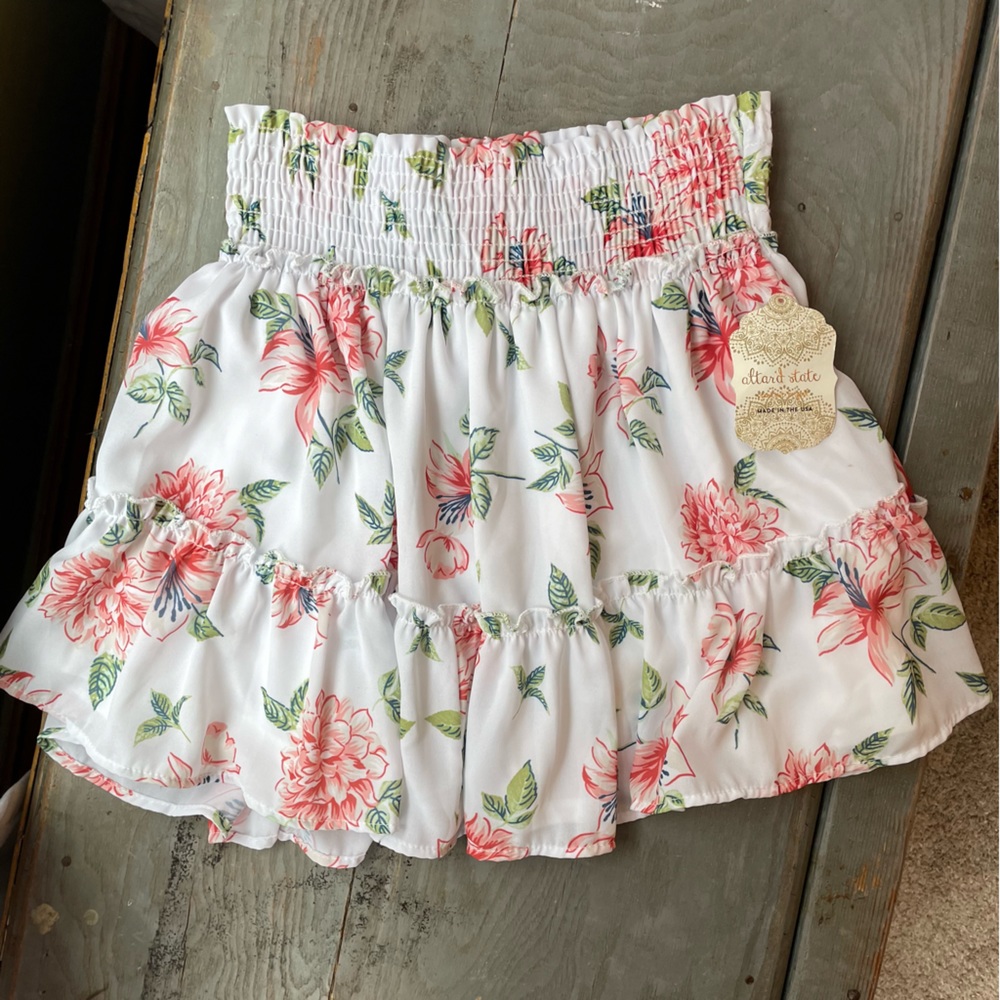NWT Altar’d State floral skirt | size large